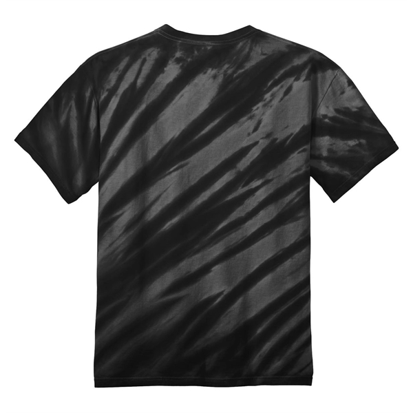 Port & Company - Tiger Stripe Tie-Dye Tee. - Port & Company - Tiger Stripe Tie-Dye Tee. - Image 4 of 40