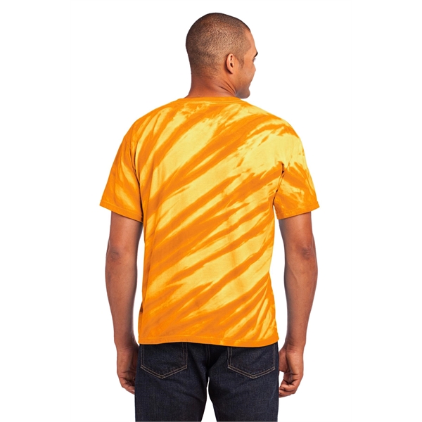 Port & Company - Tiger Stripe Tie-Dye Tee. - Port & Company - Tiger Stripe Tie-Dye Tee. - Image 5 of 40