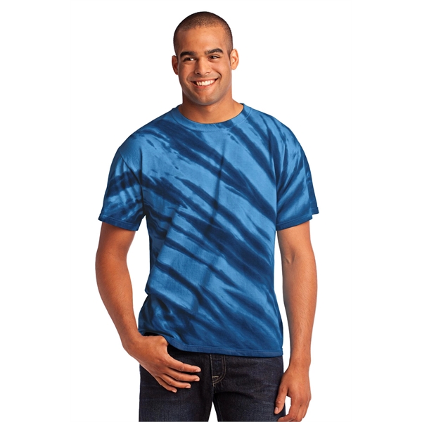 Port & Company - Tiger Stripe Tie-Dye Tee. - Port & Company - Tiger Stripe Tie-Dye Tee. - Image 31 of 40