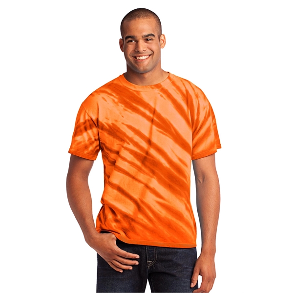 Port & Company - Tiger Stripe Tie-Dye Tee. - Port & Company - Tiger Stripe Tie-Dye Tee. - Image 33 of 40