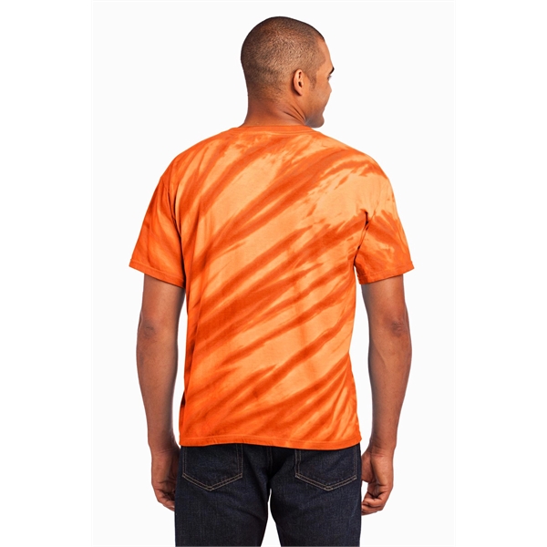 Port & Company - Tiger Stripe Tie-Dye Tee. - Port & Company - Tiger Stripe Tie-Dye Tee. - Image 13 of 40