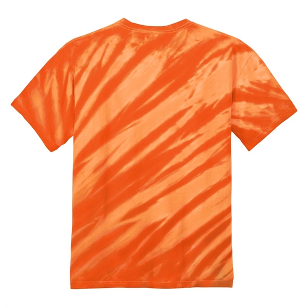 Port & Company - Tiger Stripe Tie-Dye Tee. - Port & Company - Tiger Stripe Tie-Dye Tee. - Image 16 of 40