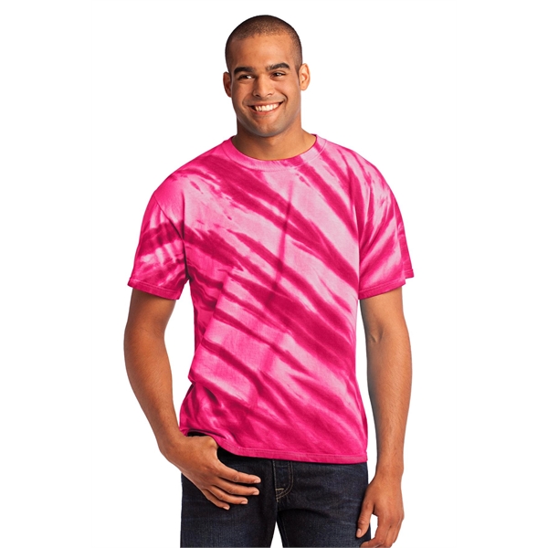 Port & Company - Tiger Stripe Tie-Dye Tee. - Port & Company - Tiger Stripe Tie-Dye Tee. - Image 35 of 40