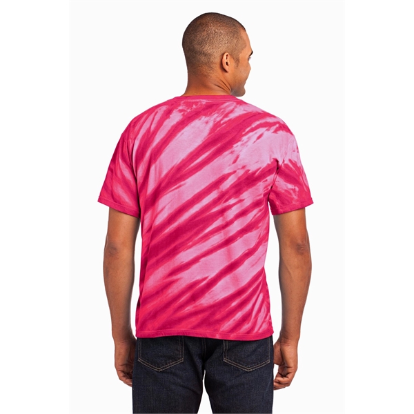 Port & Company - Tiger Stripe Tie-Dye Tee. - Port & Company - Tiger Stripe Tie-Dye Tee. - Image 17 of 40