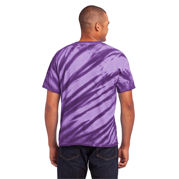 Port & Company - Tiger Stripe Tie-Dye Tee. - Port & Company - Tiger Stripe Tie-Dye Tee. - Image 21 of 40