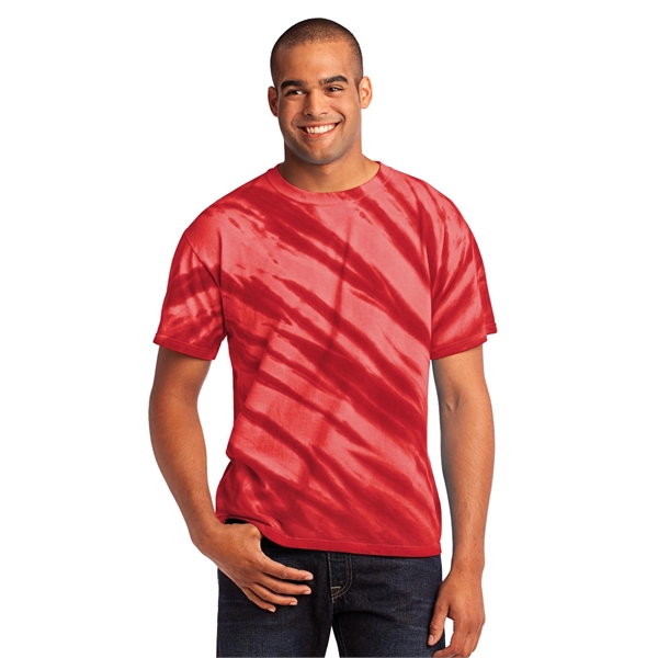 Port & Company - Tiger Stripe Tie-Dye Tee. - Port & Company - Tiger Stripe Tie-Dye Tee. - Image 39 of 40