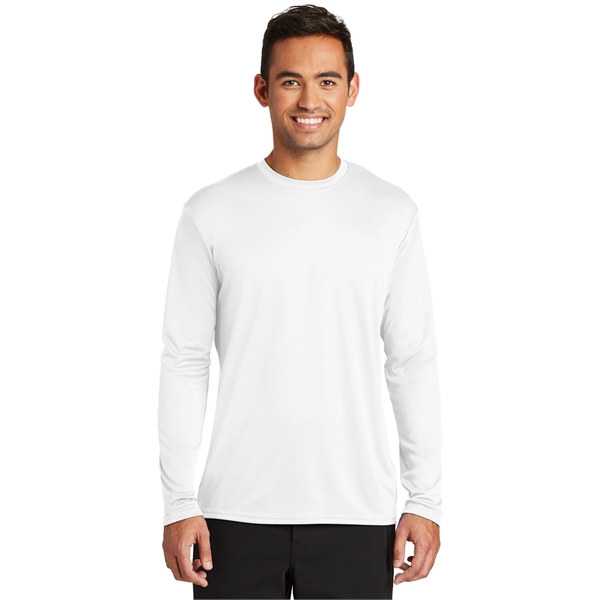 Port & Co Long Sleeve Performance Tee. - Port & Co Long Sleeve Performance Tee. - Image 0 of 48