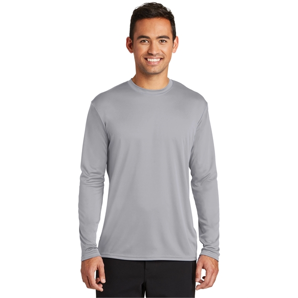 Port & Co Long Sleeve Performance Tee. - Port & Co Long Sleeve Performance Tee. - Image 35 of 48