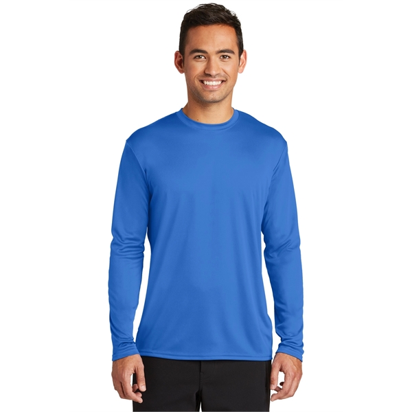 Port & Co Long Sleeve Performance Tee. - Port & Co Long Sleeve Performance Tee. - Image 30 of 48