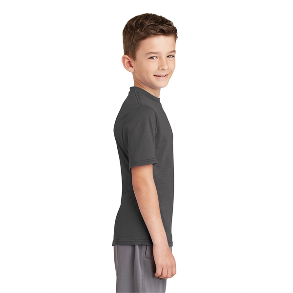 Port & Company Youth Performance Blend Tee. - Port & Company Youth Performance Blend Tee. - Image 10 of 50