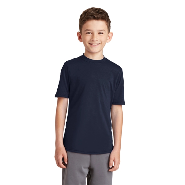 Port & Company Youth Performance Blend Tee. - Port & Company Youth Performance Blend Tee. - Image 2 of 50