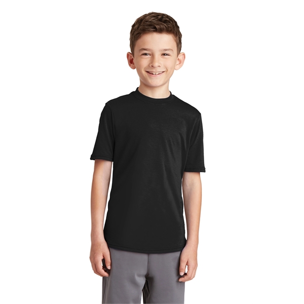 Port & Company Youth Performance Blend Tee. - Port & Company Youth Performance Blend Tee. - Image 4 of 50