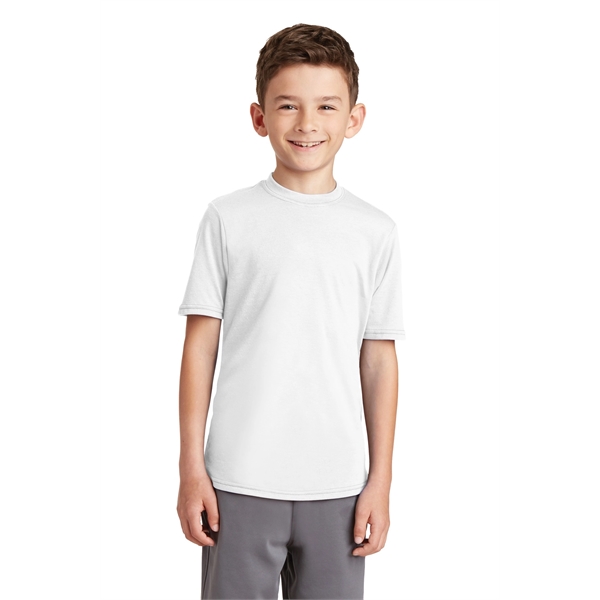 Port & Company Youth Performance Blend Tee. - Port & Company Youth Performance Blend Tee. - Image 8 of 50