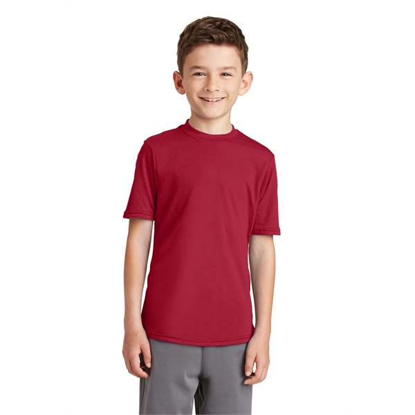 Port & Company Youth Performance Blend Tee. - Port & Company Youth Performance Blend Tee. - Image 7 of 50