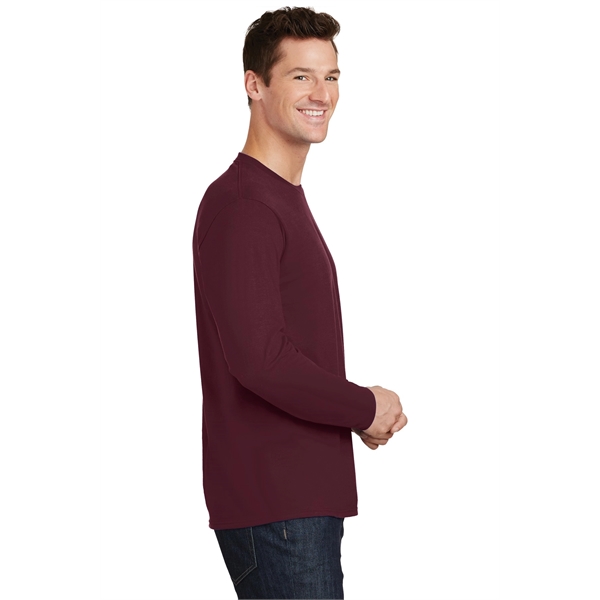 Port & Company Long Sleeve Fan Favorite Tee. - Port & Company Long Sleeve Fan Favorite Tee. - Image 26 of 90