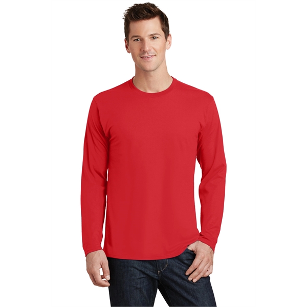 Port & Company Long Sleeve Fan Favorite Tee. - Port & Company Long Sleeve Fan Favorite Tee. - Image 2 of 90