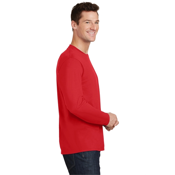 Port & Company Long Sleeve Fan Favorite Tee. - Port & Company Long Sleeve Fan Favorite Tee. - Image 34 of 90