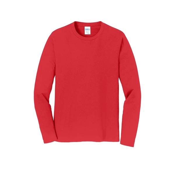 Port & Company Long Sleeve Fan Favorite Tee. - Port & Company Long Sleeve Fan Favorite Tee. - Image 35 of 90