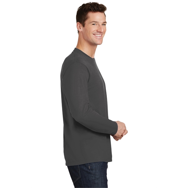 Port & Company Long Sleeve Fan Favorite Tee. - Port & Company Long Sleeve Fan Favorite Tee. - Image 38 of 90