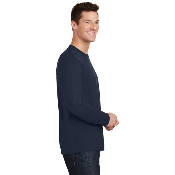 Port & Company Long Sleeve Fan Favorite Tee. - Port & Company Long Sleeve Fan Favorite Tee. - Image 42 of 90