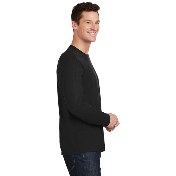 Port & Company Long Sleeve Fan Favorite Tee. - Port & Company Long Sleeve Fan Favorite Tee. - Image 49 of 90