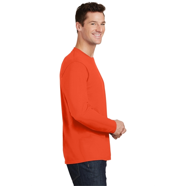 Port & Company Long Sleeve Fan Favorite Tee. - Port & Company Long Sleeve Fan Favorite Tee. - Image 51 of 90