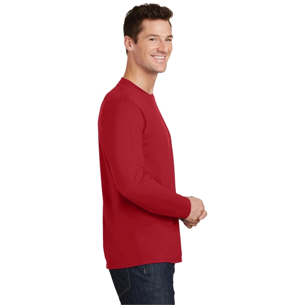 Port & Company Long Sleeve Fan Favorite Tee. - Port & Company Long Sleeve Fan Favorite Tee. - Image 55 of 90