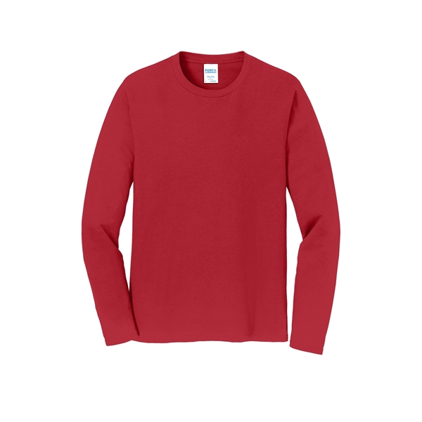 Port & Company Long Sleeve Fan Favorite Tee. - Port & Company Long Sleeve Fan Favorite Tee. - Image 56 of 90