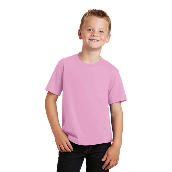 Port & Company Youth Fan Favorite Tee. - Port & Company Youth Fan Favorite Tee. - Image 99 of 116