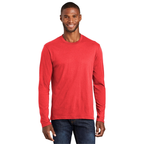 Port & Company Long Sleeve Fan Favorite Blend Tee. - Port & Company Long Sleeve Fan Favorite Blend Tee. - Image 4 of 40