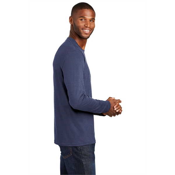 Port & Company Long Sleeve Fan Favorite Blend Tee. - Port & Company Long Sleeve Fan Favorite Blend Tee. - Image 15 of 40