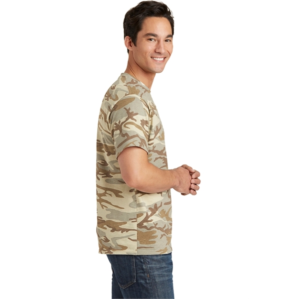 Port & Company Core Cotton Camo Tee. - Port & Company Core Cotton Camo Tee. - Image 7 of 30