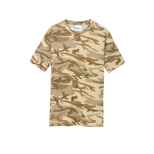 Port & Company Core Cotton Camo Tee. - Port & Company Core Cotton Camo Tee. - Image 8 of 30