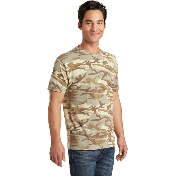 Port & Company Core Cotton Camo Tee. - Port & Company Core Cotton Camo Tee. - Image 9 of 30