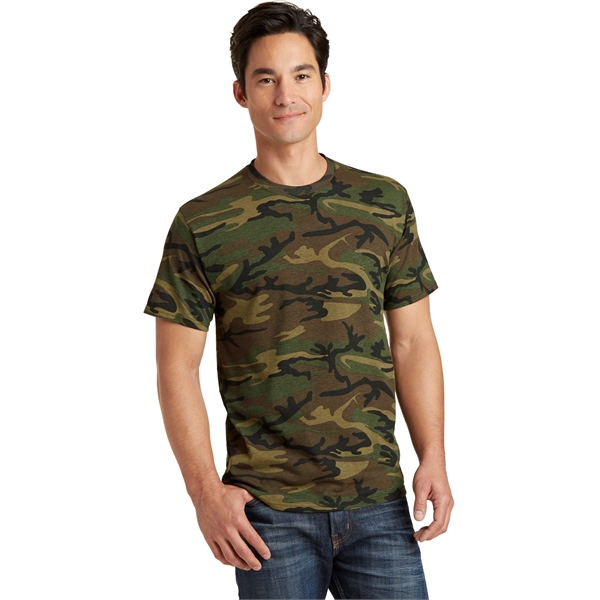 Port & Company Core Cotton Camo Tee. - Port & Company Core Cotton Camo Tee. - Image 4 of 30