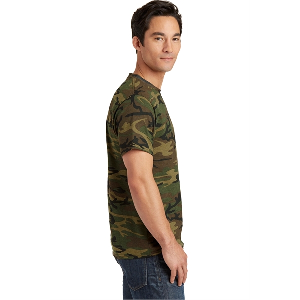 Port & Company Core Cotton Camo Tee. - Port & Company Core Cotton Camo Tee. - Image 12 of 30