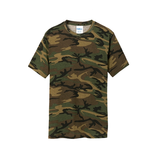 Port & Company Core Cotton Camo Tee. - Port & Company Core Cotton Camo Tee. - Image 13 of 30