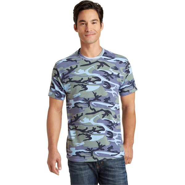 Port & Company Core Cotton Camo Tee. - Port & Company Core Cotton Camo Tee. - Image 0 of 30