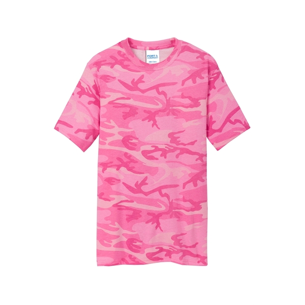 Port & Company Core Cotton Camo Tee. - Port & Company Core Cotton Camo Tee. - Image 21 of 30