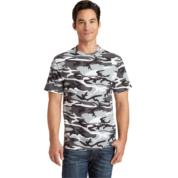 Port & Company Core Cotton Camo Tee. - Port & Company Core Cotton Camo Tee. - Image 1 of 30