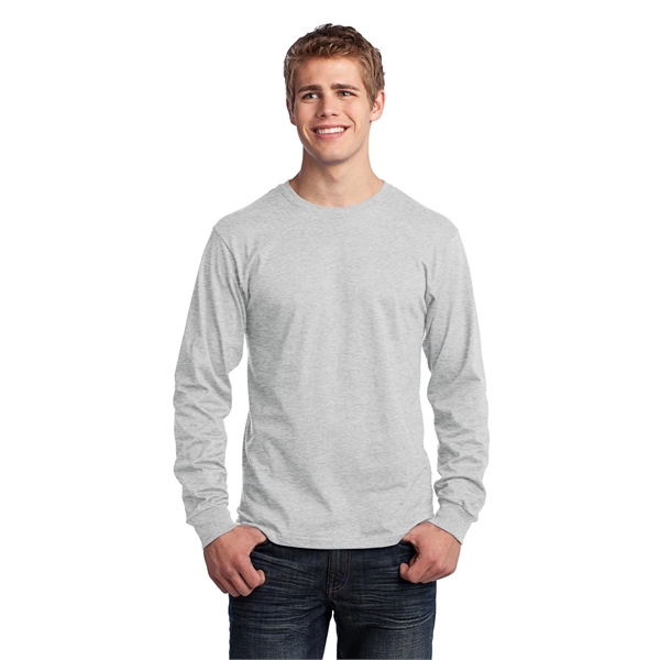 Port & Company - Long Sleeve Core Cotton Tee. - Port & Company - Long Sleeve Core Cotton Tee. - Image 70 of 119