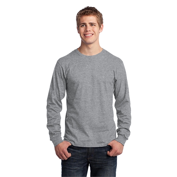 Port & Company - Long Sleeve Core Cotton Tee. - Port & Company - Long Sleeve Core Cotton Tee. - Image 75 of 119