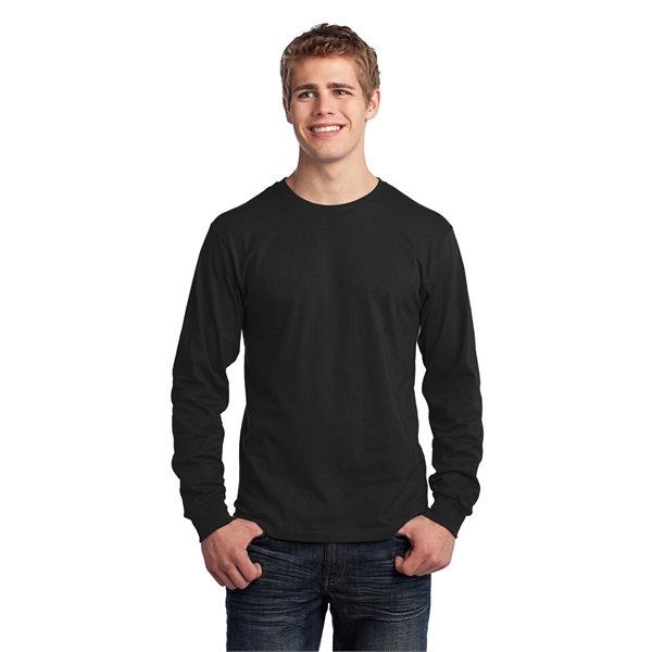 Port & Company - Long Sleeve Core Cotton Tee. - Port & Company - Long Sleeve Core Cotton Tee. - Image 76 of 119