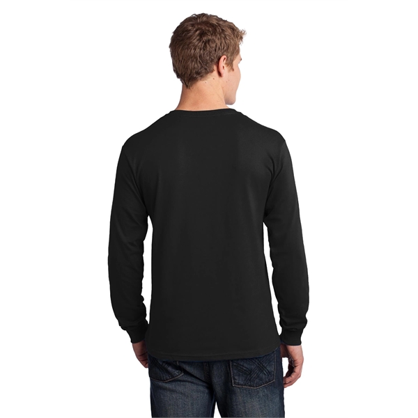 Port & Company - Long Sleeve Core Cotton Tee. - Port & Company - Long Sleeve Core Cotton Tee. - Image 11 of 119