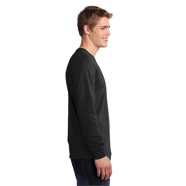 Port & Company - Long Sleeve Core Cotton Tee. - Port & Company - Long Sleeve Core Cotton Tee. - Image 12 of 119