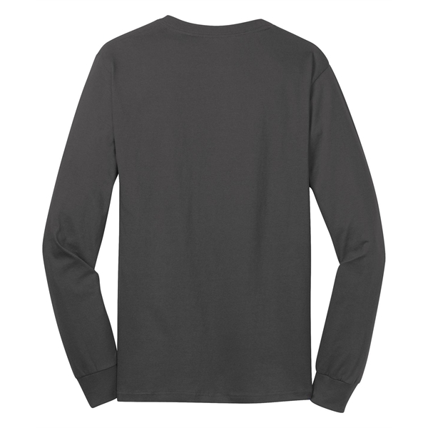 Port & Company - Long Sleeve Core Cotton Tee. - Port & Company - Long Sleeve Core Cotton Tee. - Image 18 of 119