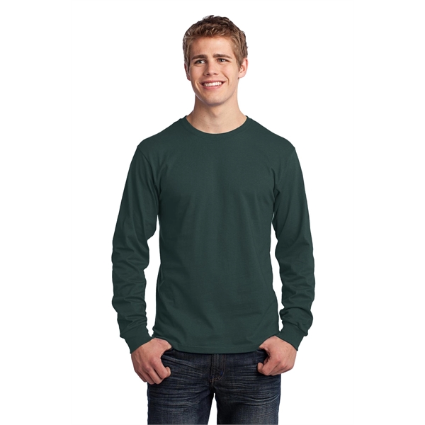 Port & Company - Long Sleeve Core Cotton Tee. - Port & Company - Long Sleeve Core Cotton Tee. - Image 78 of 119