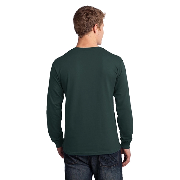 Port & Company - Long Sleeve Core Cotton Tee. - Port & Company - Long Sleeve Core Cotton Tee. - Image 19 of 119