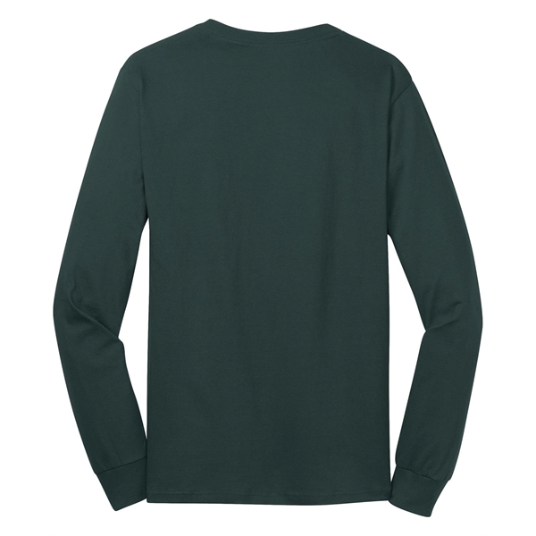 Port & Company - Long Sleeve Core Cotton Tee. - Port & Company - Long Sleeve Core Cotton Tee. - Image 22 of 119