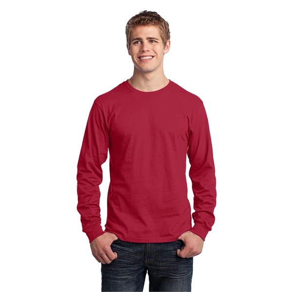 Port & Company - Long Sleeve Core Cotton Tee. - Port & Company - Long Sleeve Core Cotton Tee. - Image 82 of 119